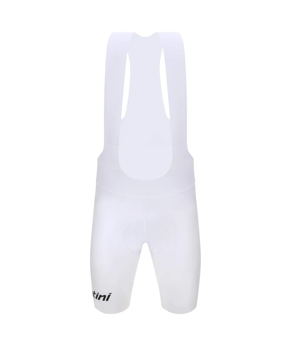 SANTINI Unico Edge Bib Short - White