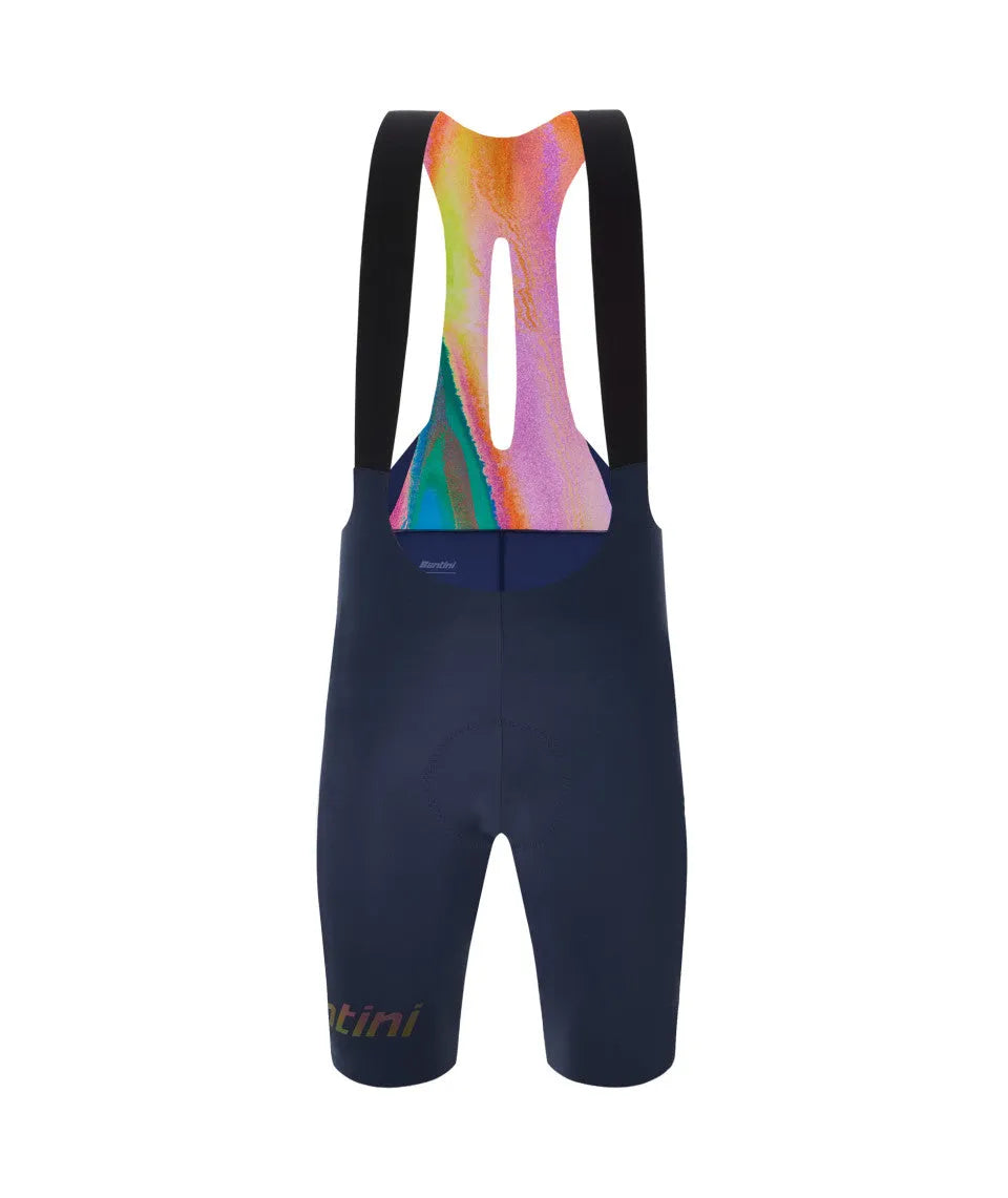SANTINI Unico Edge Bib Shorts - Blue Nautica