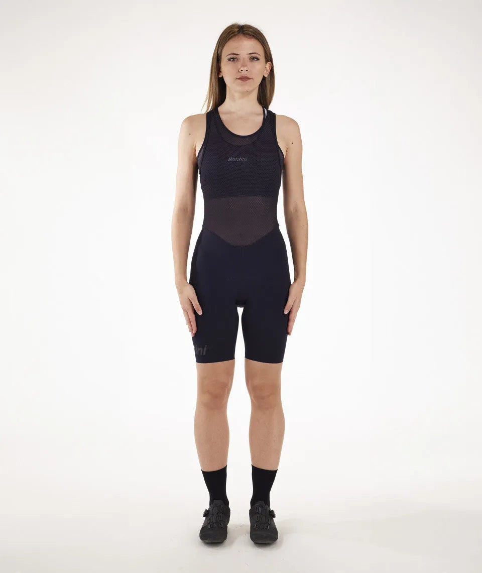 SANTINI Unico Women Bib Shorts - Black