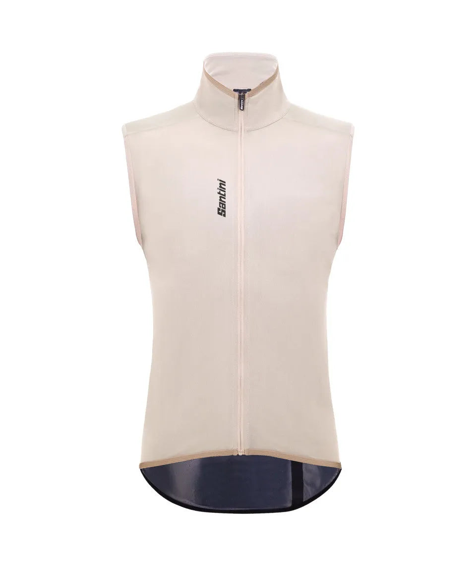 SANTINI Waterproof Gilet Unisex - Cappuccino