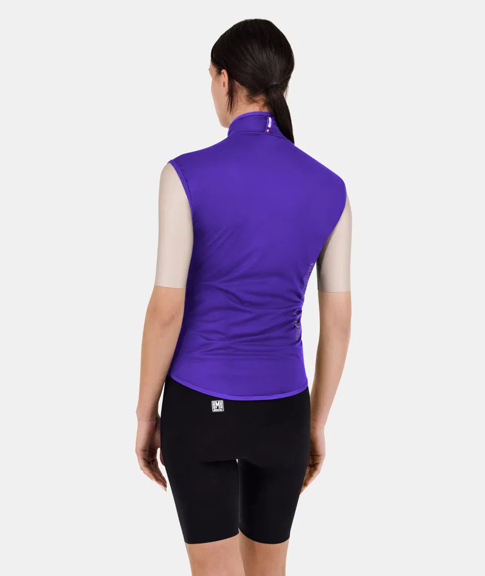 SANTINI Waterproof Gilet Unisex - Violet