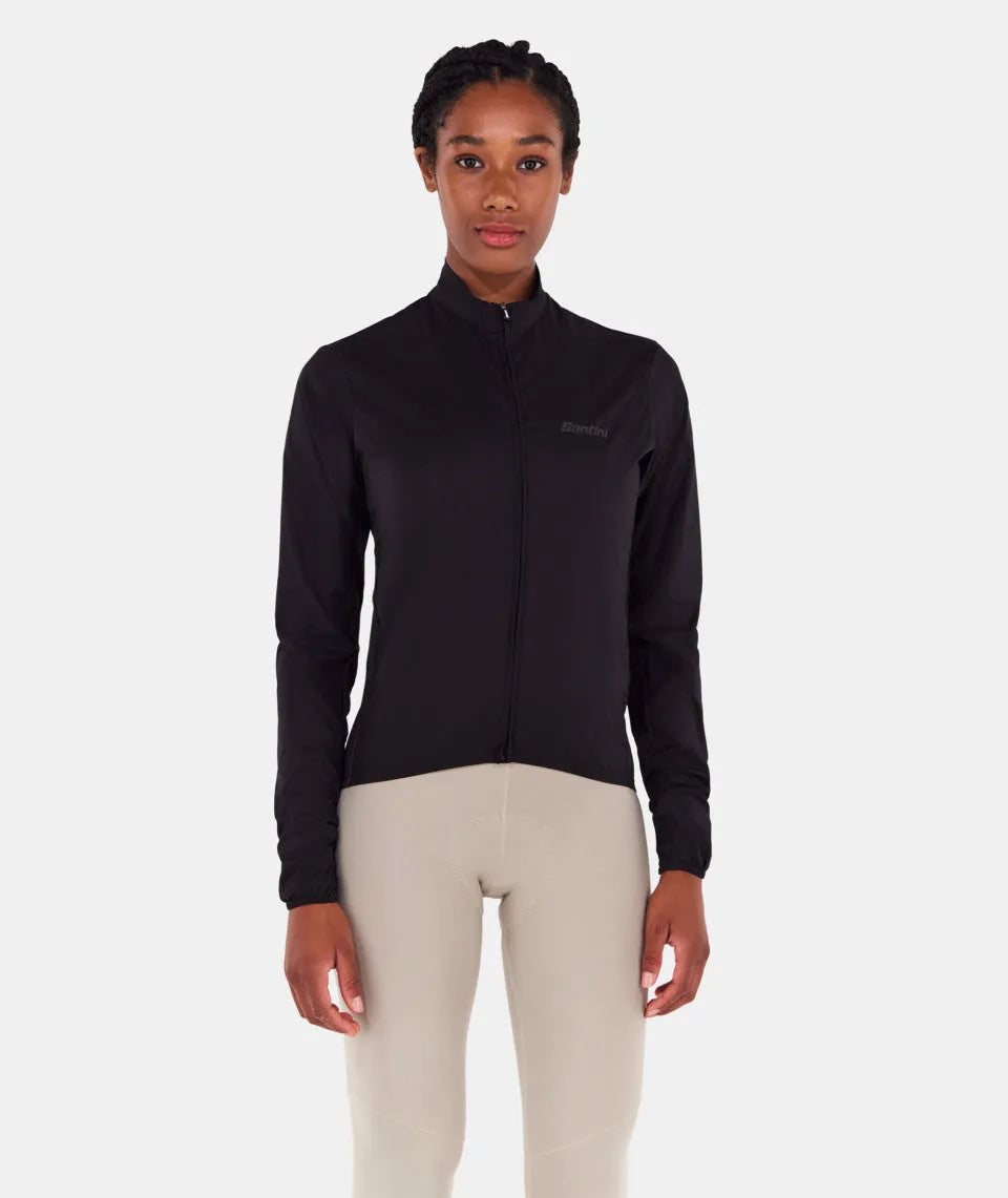 SANTINI Windproof Unisex Jacket - Black