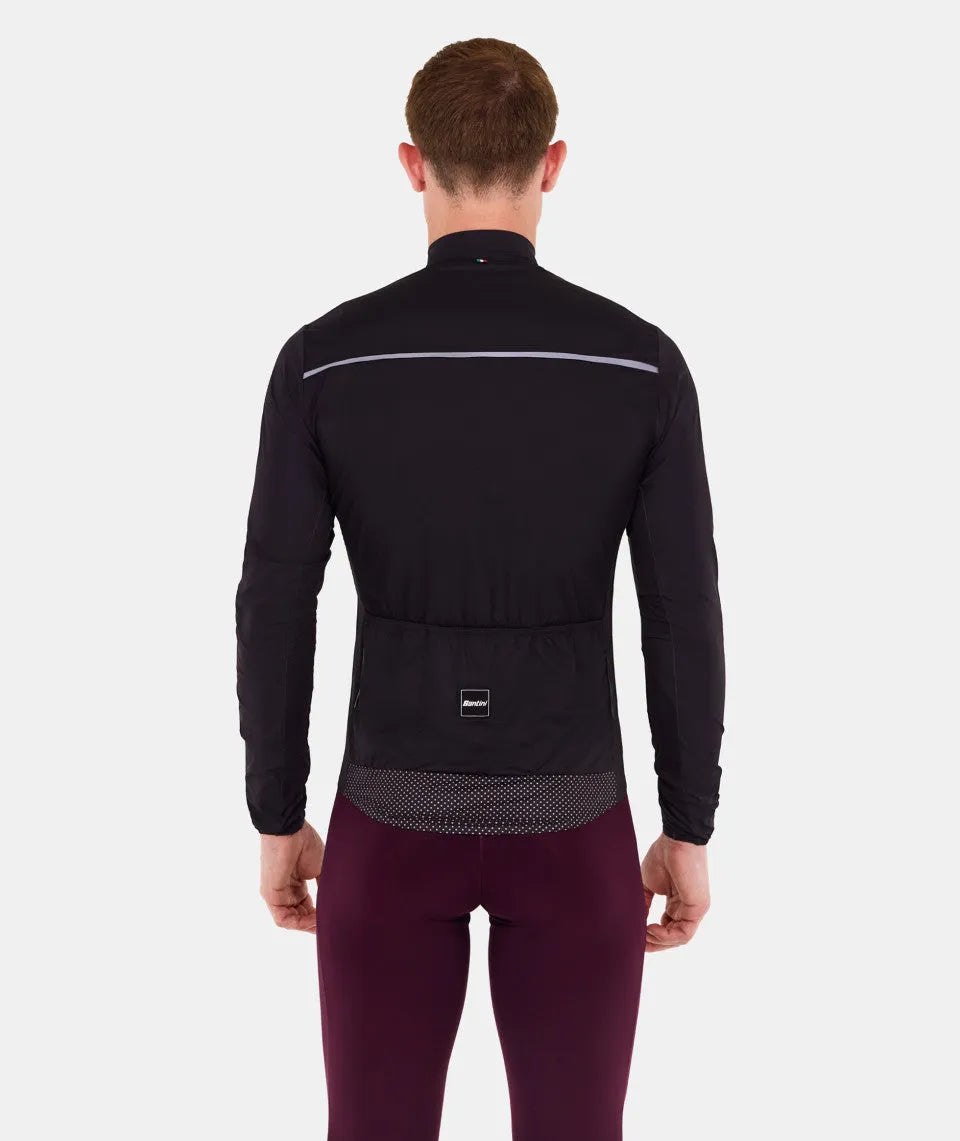 SANTINI Windproof Unisex Jacket - Black
