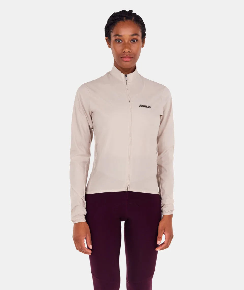 SANTINI Windproof Unisex Jacket - Capuccino