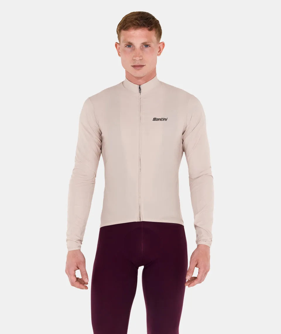SANTINI Windproof Unisex Jacket - Capuccino