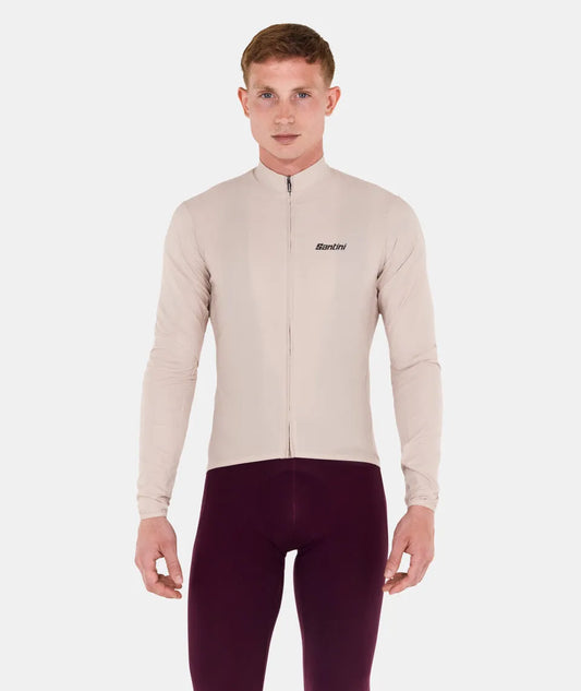 SANTINI Windproof Unisex Jacket - Capuccino