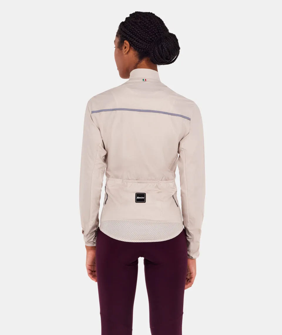 SANTINI Windproof Unisex Jacket - Capuccino