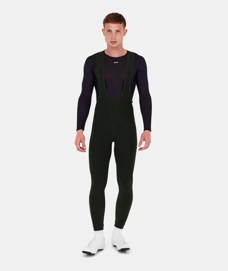 SANTINI Winter Bib Tights - Black