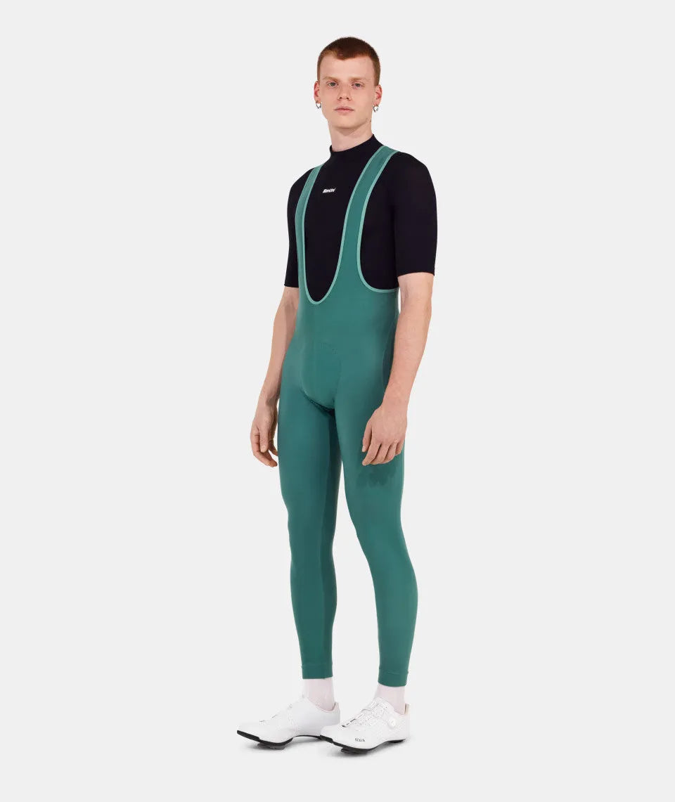 SANTINI Winter Bib Tights - Olive Green