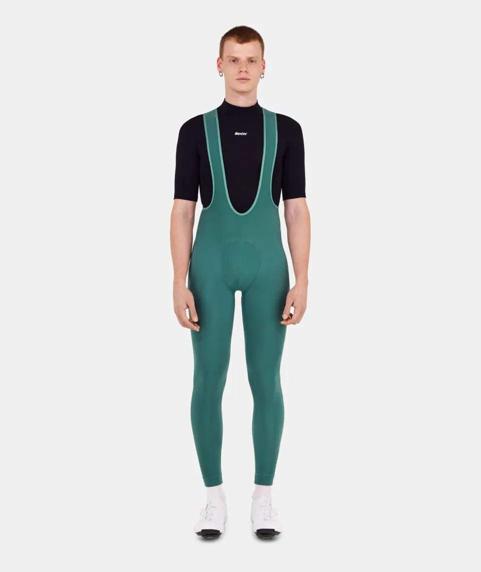 SANTINI Winter Bib Tights - Olive Green