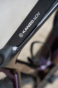 RIDLEY E-Kanzo Adventure Gravel EBike - Purple Chameleon/Black SBIEACRID014
