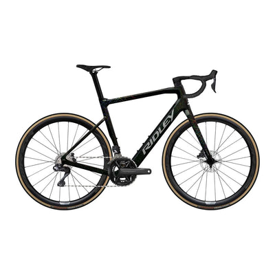 RIDLEY E-Grifn Gravel EBike - Starstruck Black/Neon SBIEGCRID138