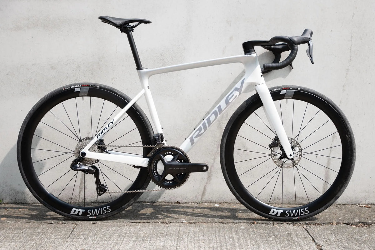 RIDLEY Falcn Road Bike - Pearl White/Silver SBIFALRID173