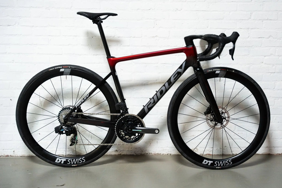 RIDLEY Falcn Road Bike - Black/White/Red SBIFALRID178