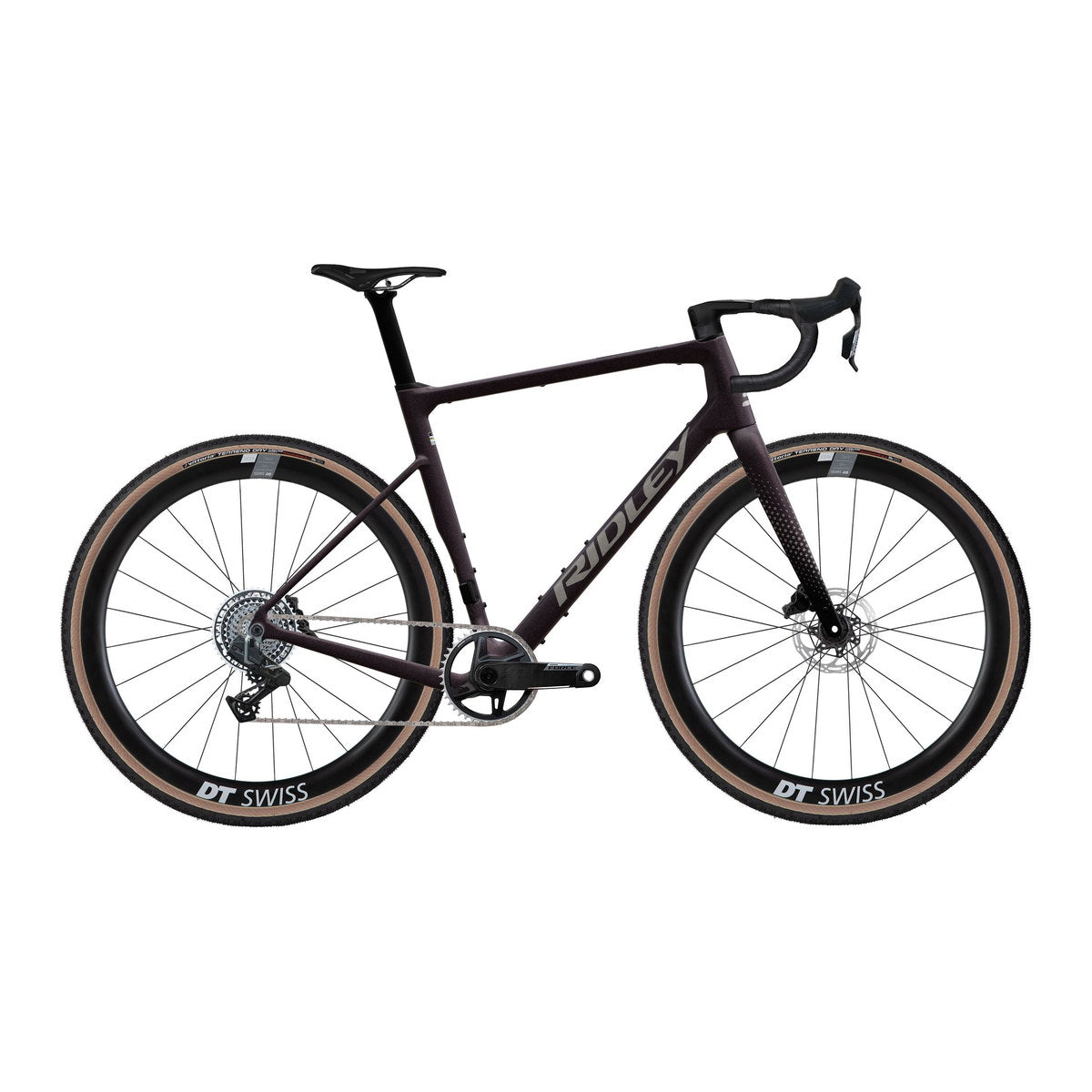 RIDLEY Grifn RS Gravel Bike - Dark Plum/Grey SBIGRSRID177