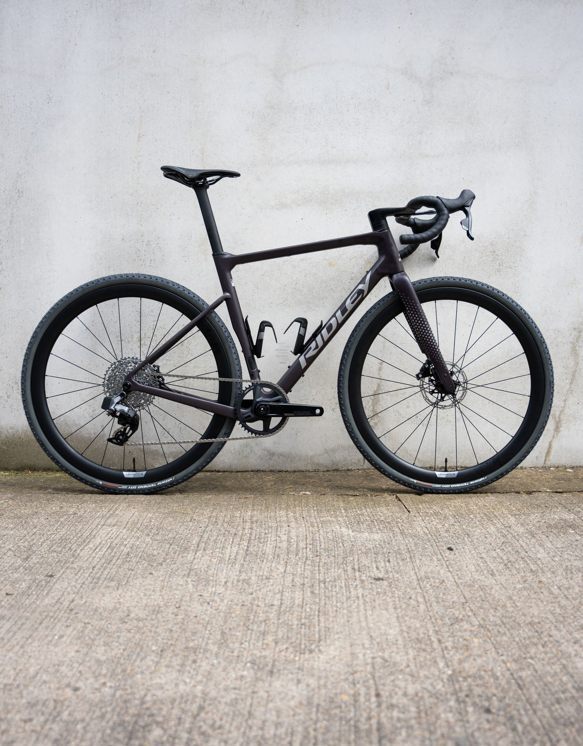 RIDLEY Grifn RS Gravel Bike - Dark Plum/Grey SBIGRSRID177