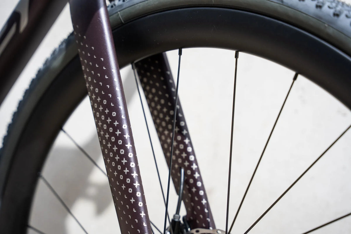 RIDLEY Grifn RS Gravel Bike - Dark Plum/Grey SBIGRSRID177