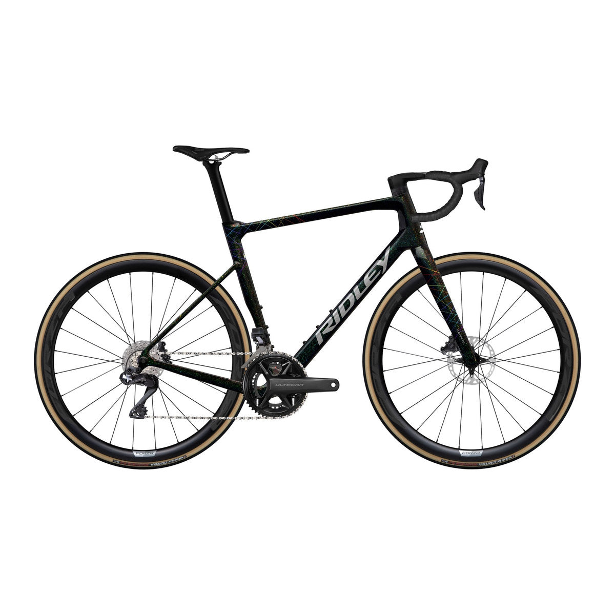 RIDLEY Grifn RS Road Bike - Starstruck Black/Neon SBIGRSRID254