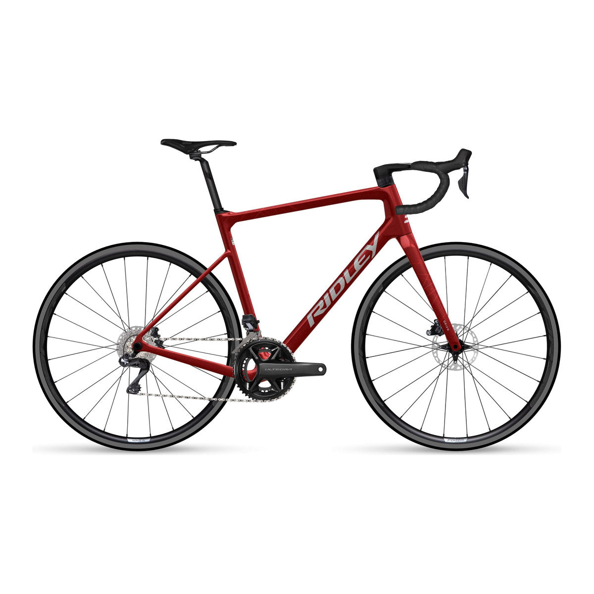 RIDLEY Grifn Gravel Bike - Candy Red/Silver SBIKARRID601
