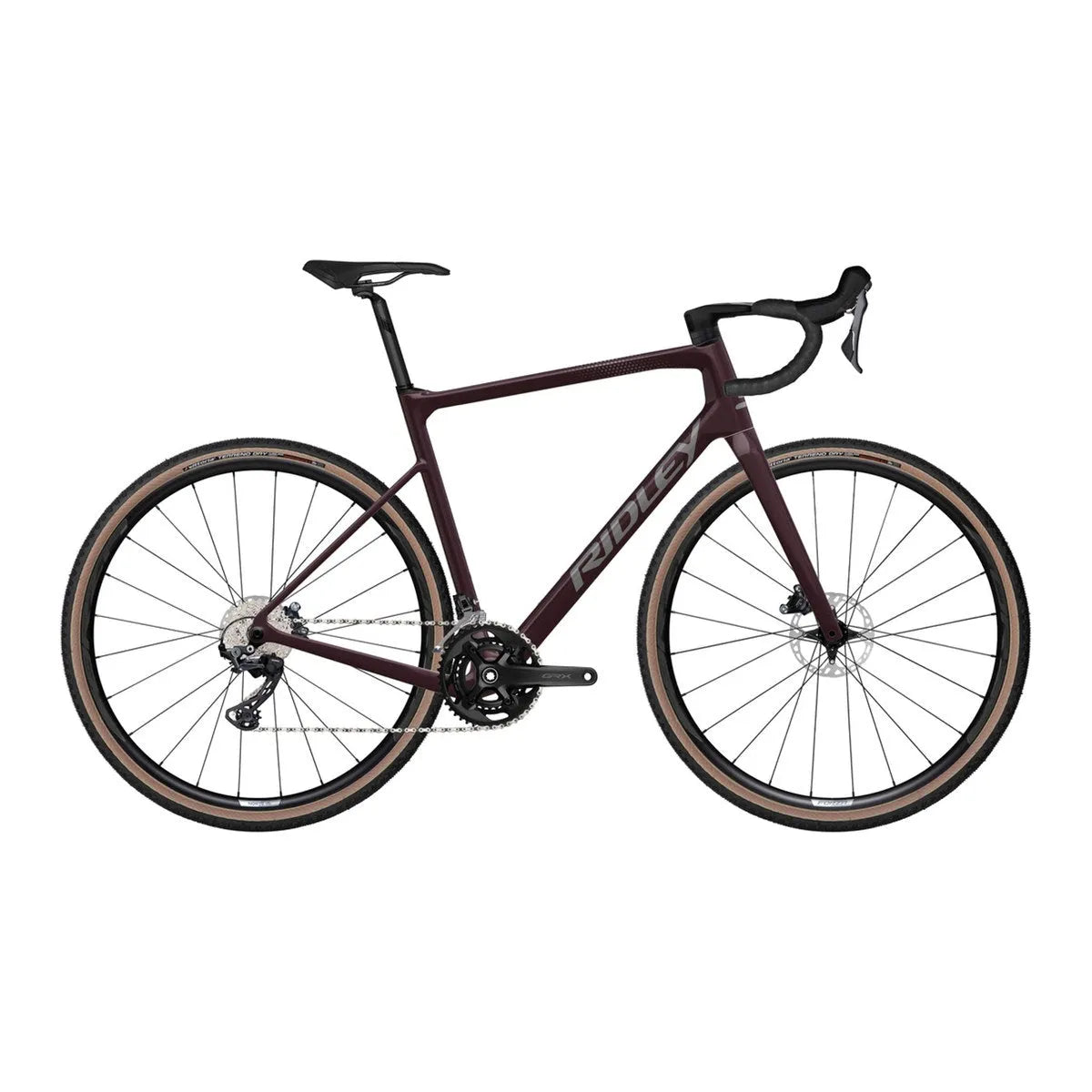 RIDLEY Grifn Gravel Bike - Dark Plum/Grey SBIKARRID613