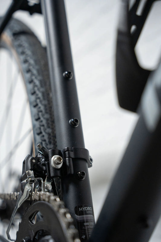 RIDLEY Kanzo Adventure Alu Gravel Bike - Black/Silver SBIKAVRID130