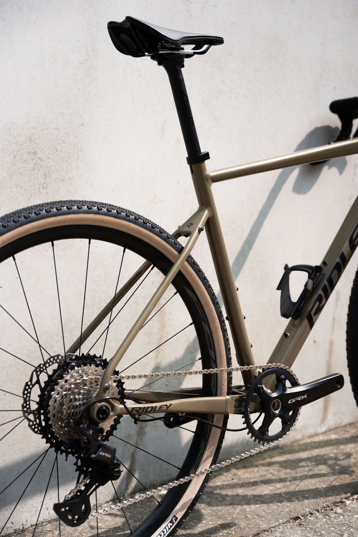 RIDLEY Kanzo Adventure Alu Gravel Bike - Bronze Green/Black SBIKAVRID136