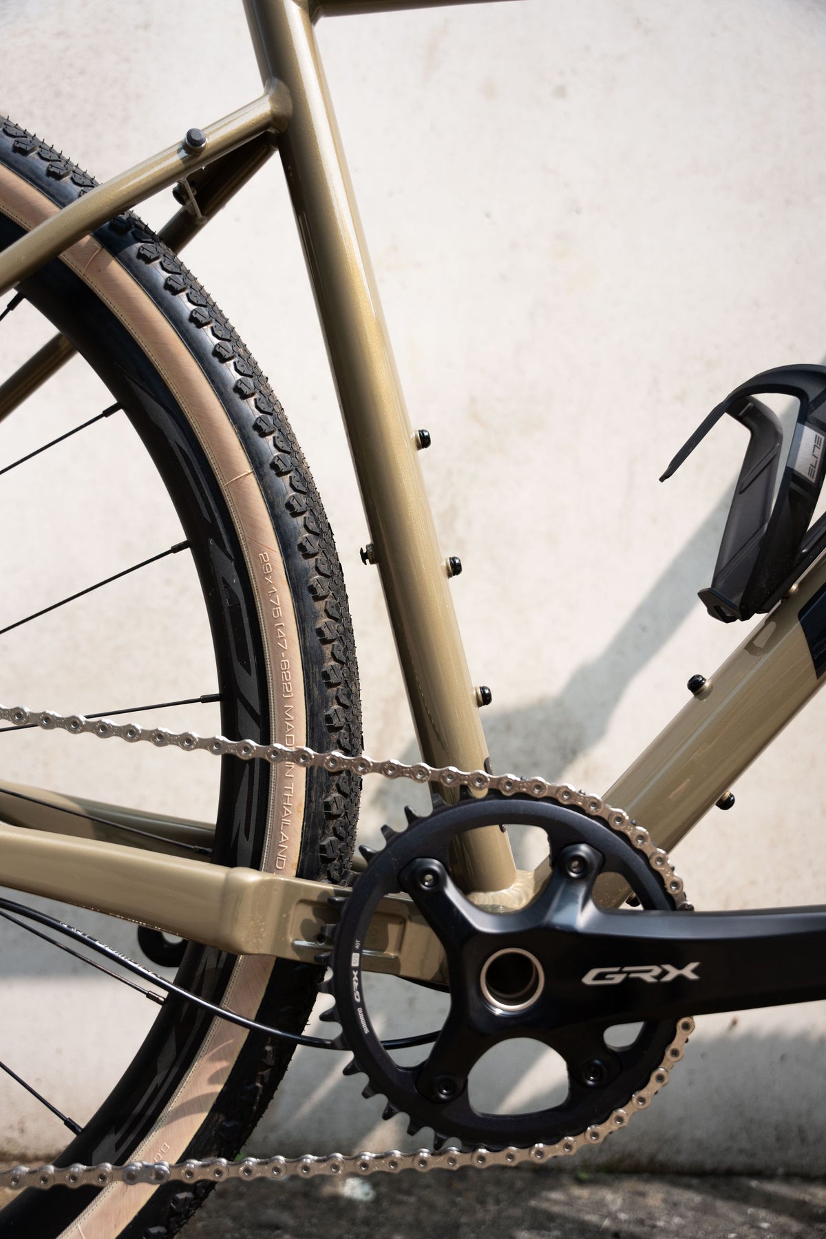 RIDLEY Kanzo Adventure Alu Gravel Bike - Bronze Green/Black SBIKAVRID136