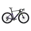 RIDLEY Kanzo Fast 2.0 Gravel Bike - Dark Violet/Green SBIKF2RID019