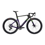 RIDLEY Kanzo Fast 2.0 Gravel Bike - Dark Violet/Green SBIKF2RID019