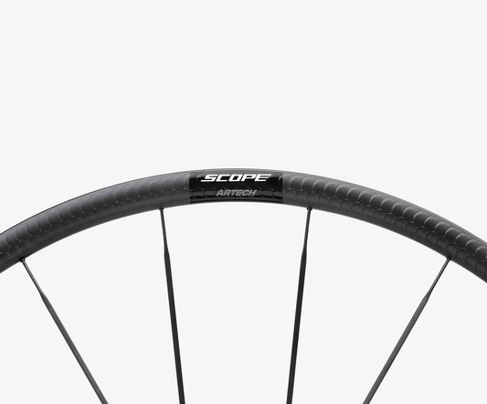SCOPE Artech 2.A Carbon All-Road Wheelset - White Decals