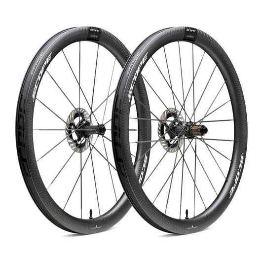 SCOPE Artech 4.G Carbon Gravel Wheelset - White Decals