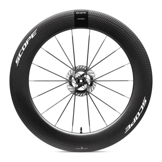 SCOPE Artech 8.T Carbon TT/Triathlon Wheelset - White Decals