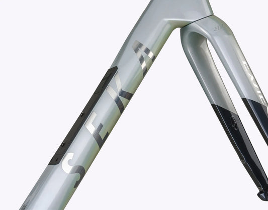 SEKA ExAero GR RDC Gravel Frameset - Stardust Silver