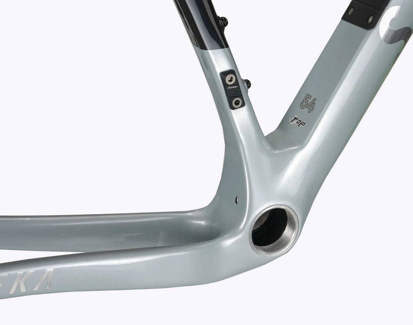 SEKA ExAero GR RDC Gravel Frameset - Stardust Silver