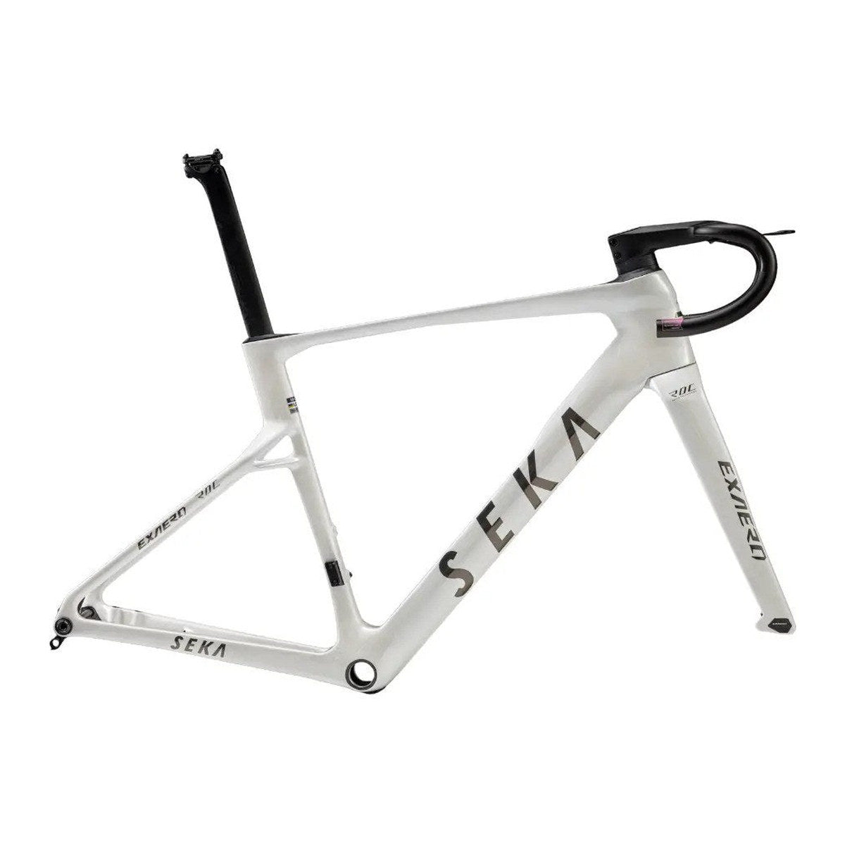 SEKA ExAero RDC Road Frameset - Marble White