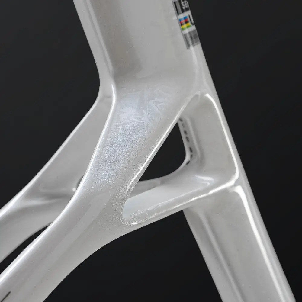 SEKA ExAero RDC Road Frameset - Marble White