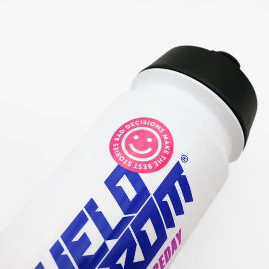 VELODROM RaceDay Bidon - Wit/Pink/Blue