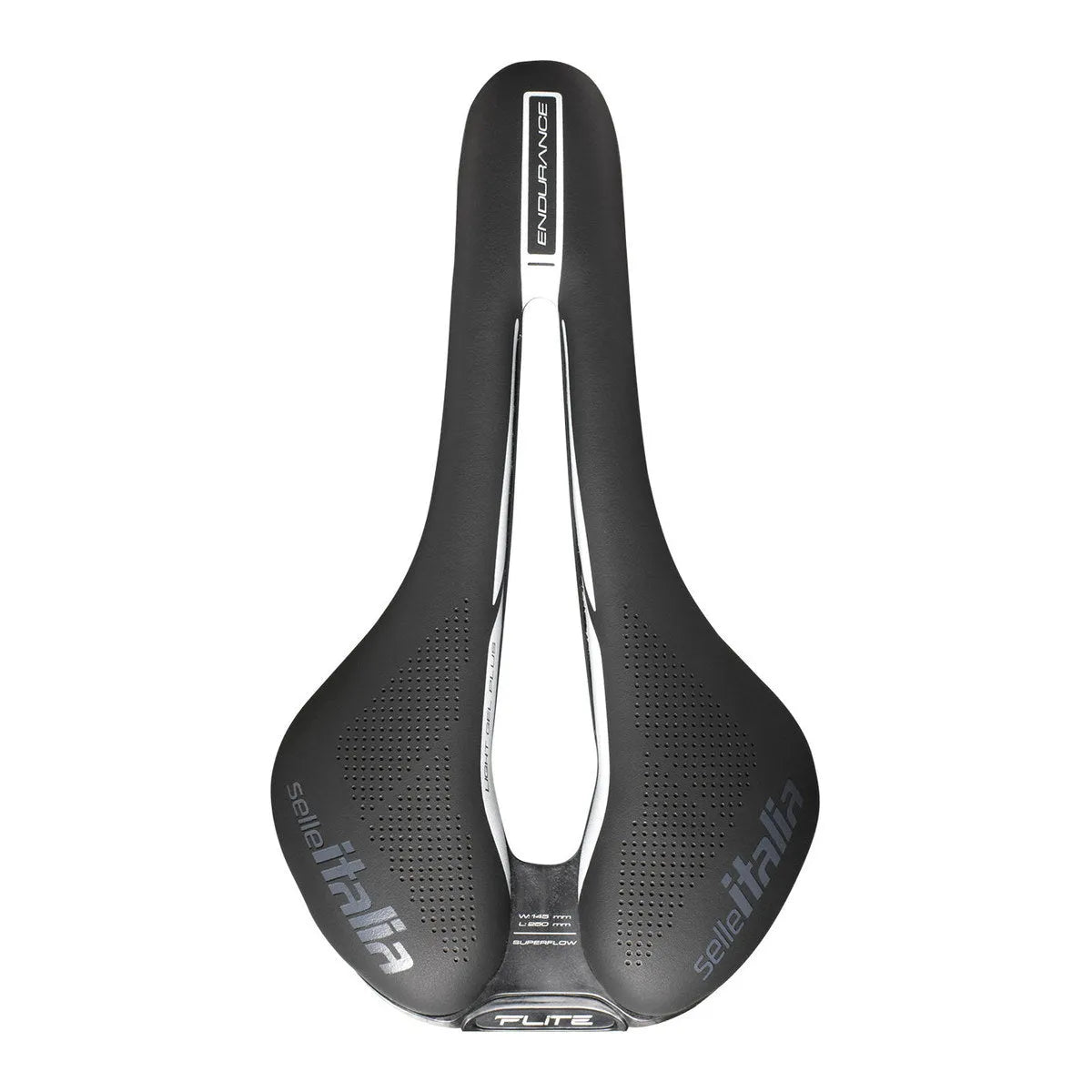 SELLE ITALIA Flite Boost Endurance TI 316 Superflow Saddle - Black