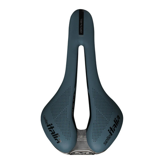 SELLE ITALIA Flite Boost Gravel TI 316 Superflow Saddle - Blue