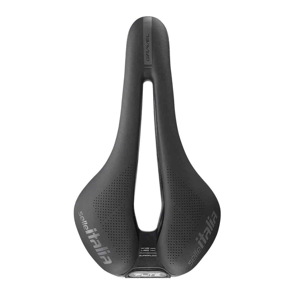 SELLE ITALIA Flite Boost Gravel TI 316 Superflow Saddle - Black