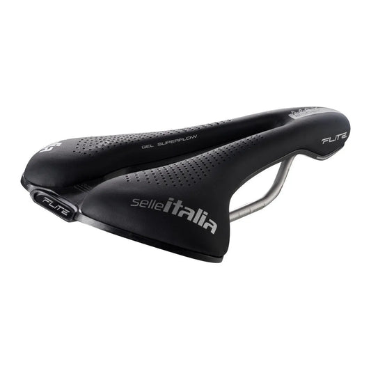 SELLE ITALIA Max Flite Boost TI 316 Gel Superflow Saddle - Black