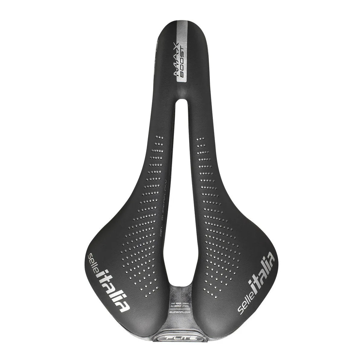 SELLE ITALIA Max Flite Boost TI 316 Gel Superflow Saddle - Black