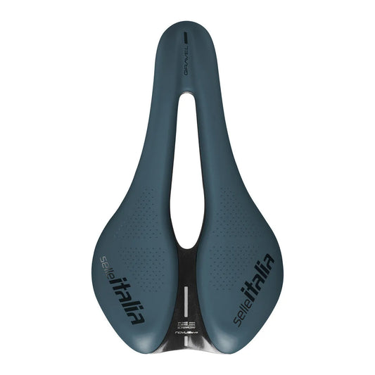 SELLE ITALIA Novus Boost Evo Gravel TM Superflow Saddle - Blue