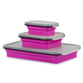 MUC-OFF Silicone Collapsible Magnetic Tray Set