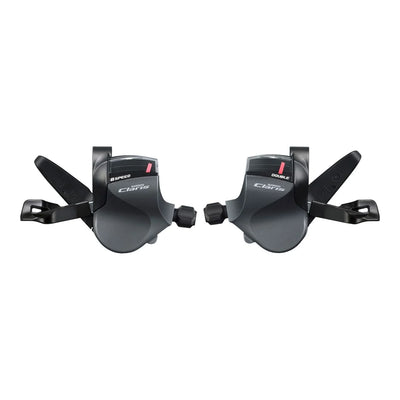SHIMANO Claris Flat Bar Shifter Set SL-R2000 2×8s - Black