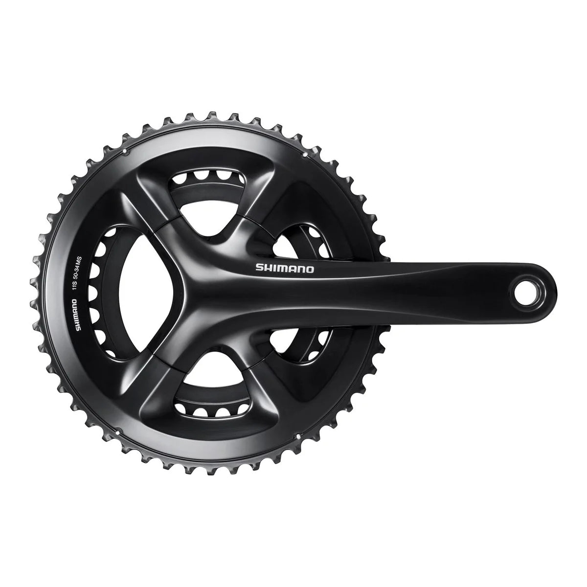 SHIMANO Crankset FC-RS510 2×11s 172.5 mm - Black