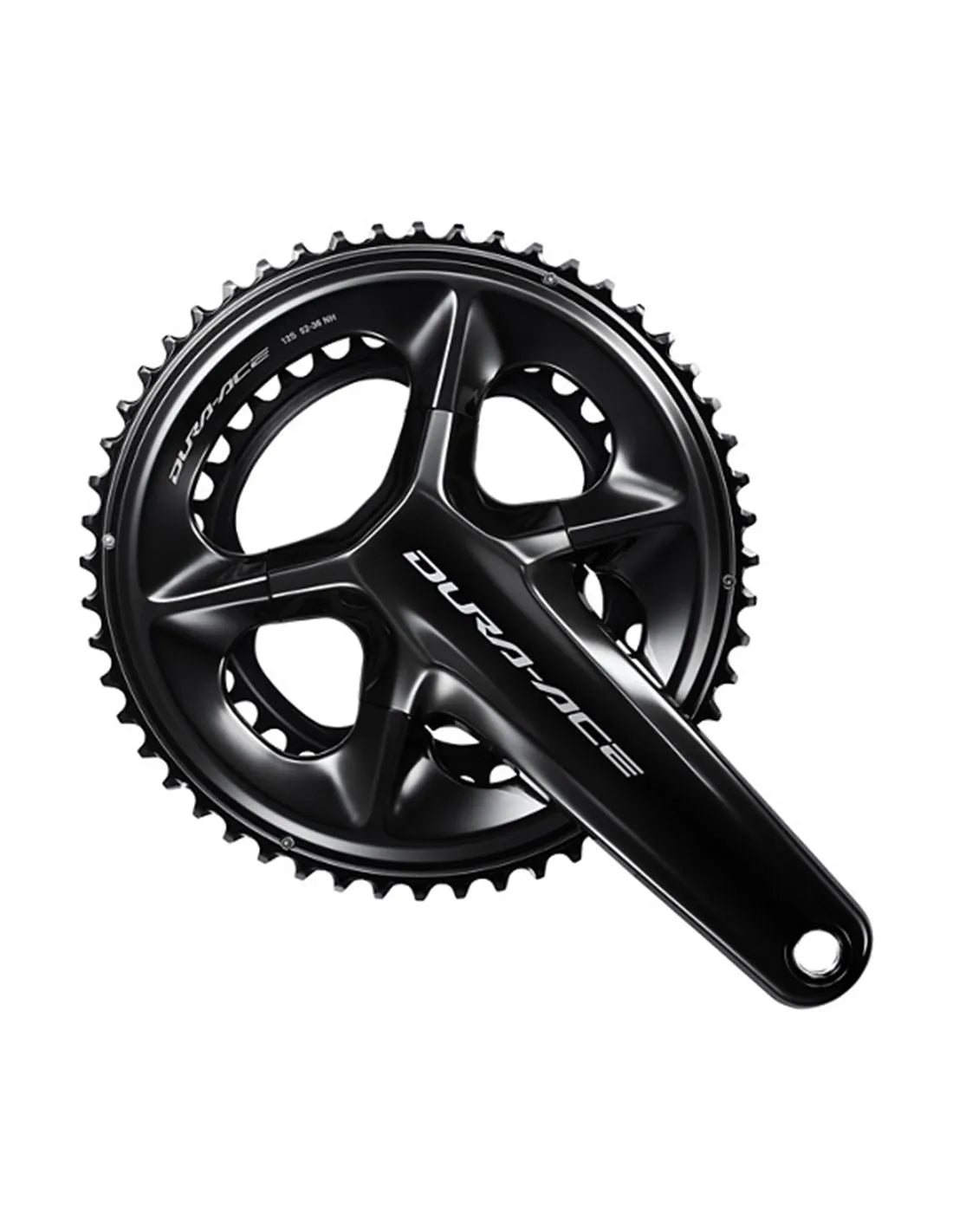 SHIMANO DURA ACE Crankset FCR9200 12 Speed 52x36 - Black Glossy