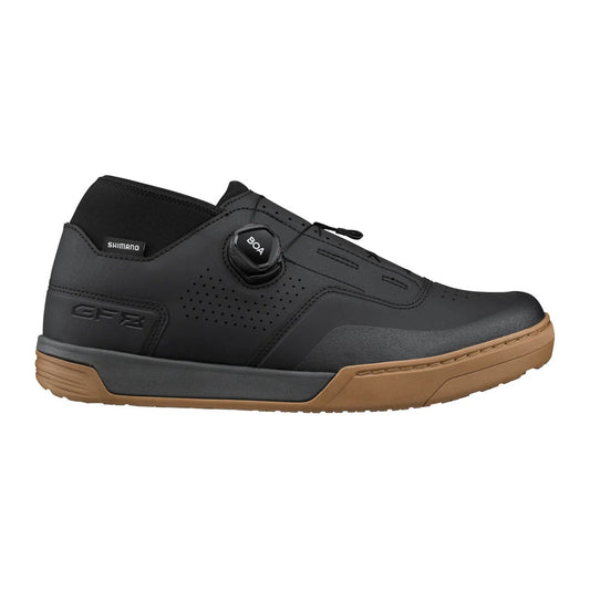 SHIMANO GF800 Flat Pedal MTB Shoes - Black/Amber