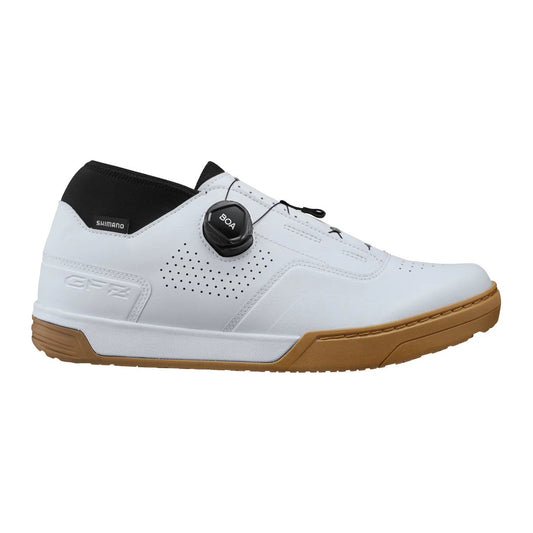 SHIMANO GF800 Flat Pedal MTB Shoes - White