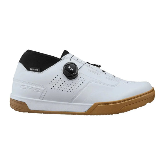 SHIMANO GF800 Flat Pedal MTB Shoes - White